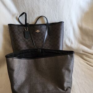Coach City Tote with Custom Purse Insert